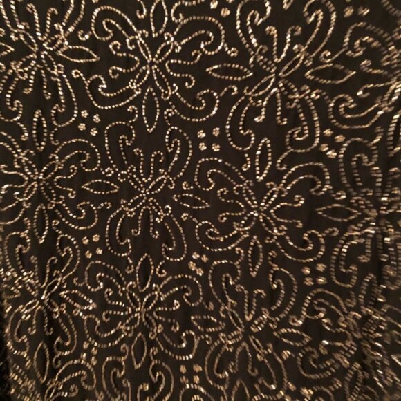 Alice + Olivia Marcia Long Sleeve Beaded Sheath Dress Like New - Picture 6 of 7